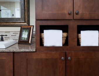 Custom Bathroom Cabinetry